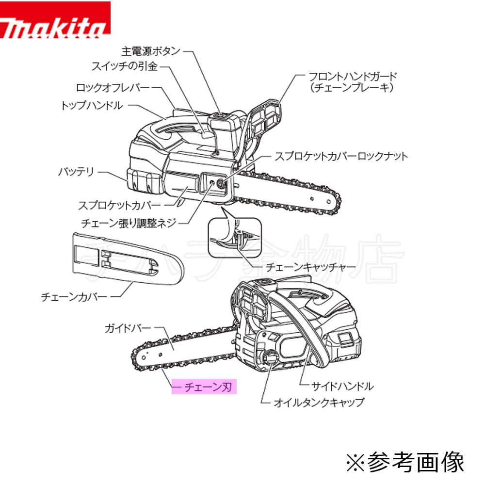 マキタ チェーン刃 91PX仕様 91PX-53E A-55697 チェンソー