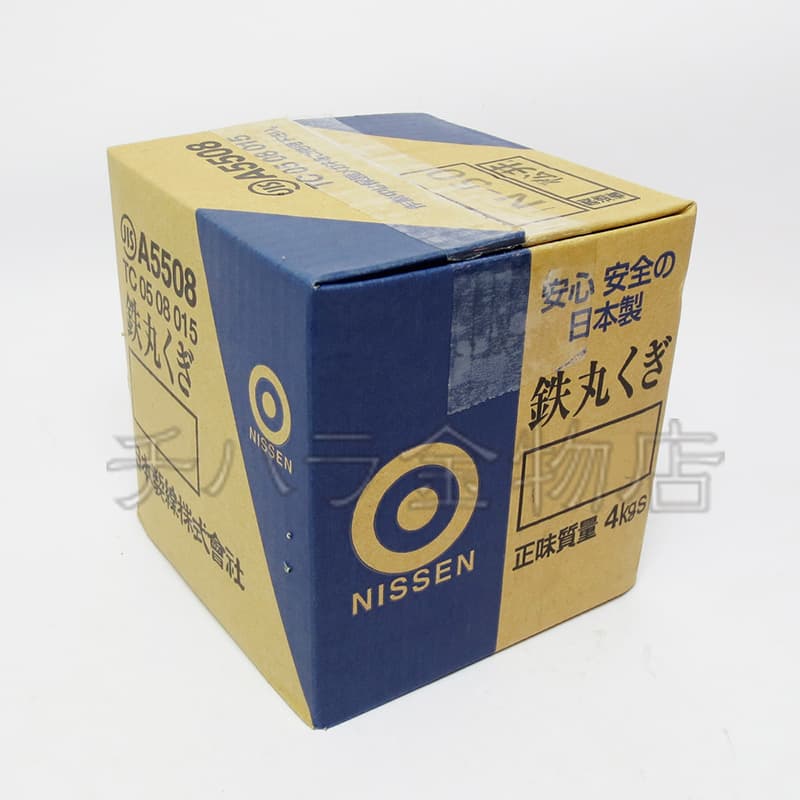 ニッセン 鉄丸くぎ N150 （国産丸釘） 4kg | チハラ金物店