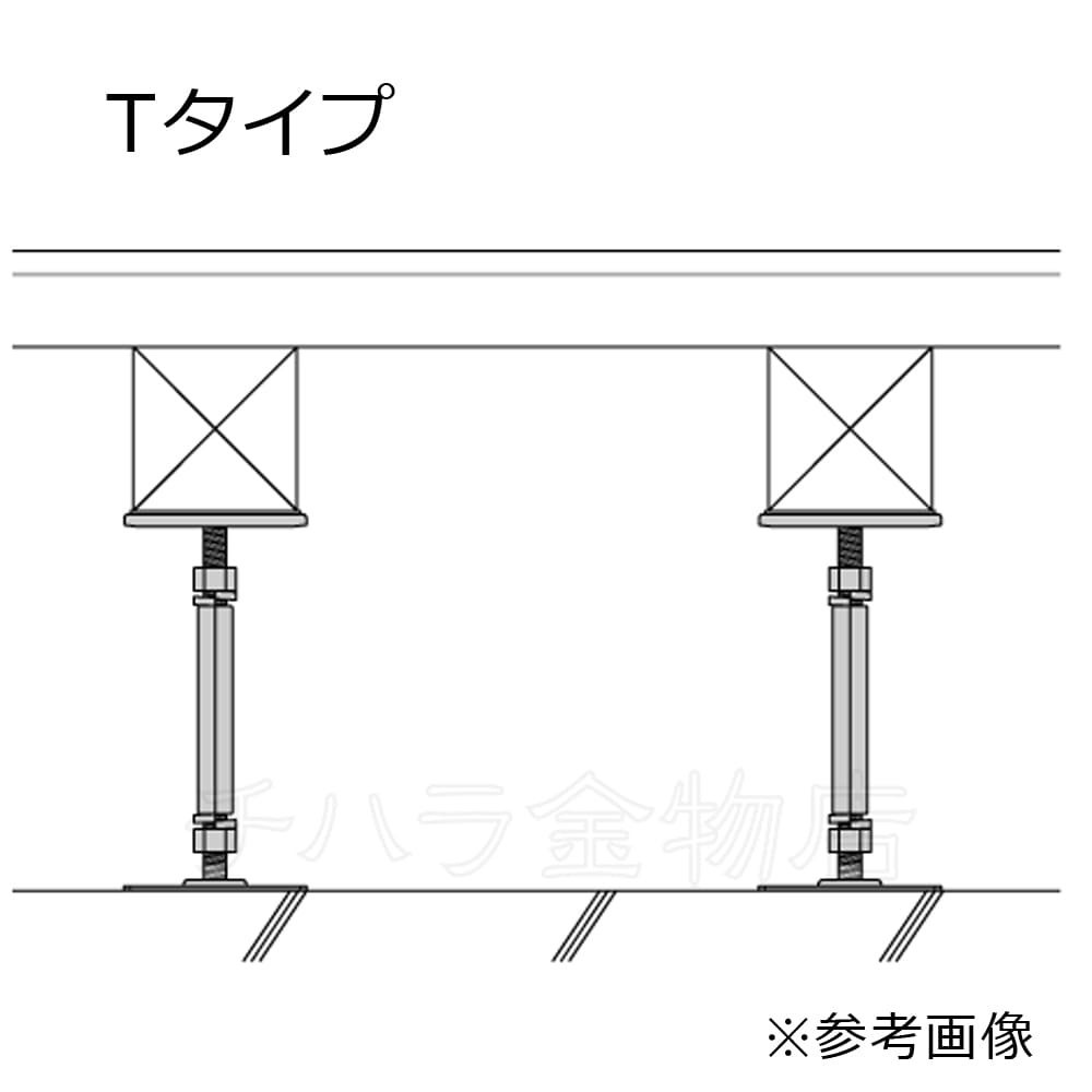 大放出セール】 城東 鋼製束 YTB-1827T 1ケース25本入り